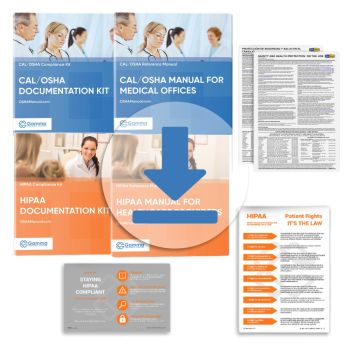 2026 Cal/OSHA and HIPAA Package for Medical Offices (Download)