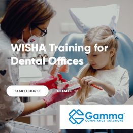 2026 WISHA Training for Dental Offices (Online)