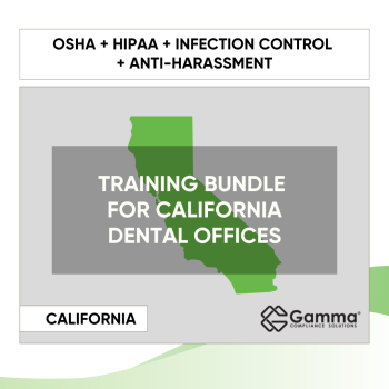 2025 Training Bundle for California Dental Offices