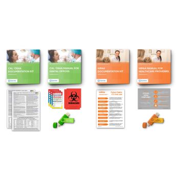 2025 Cal/OSHA and HIPAA Package for Dental Offices