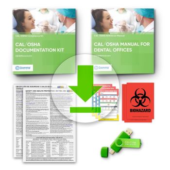 2025 Cal/OSHA Package for Dental Offices (Download)