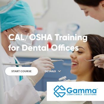 2025 Cal/OSHA Training for Dental Offices (Online)