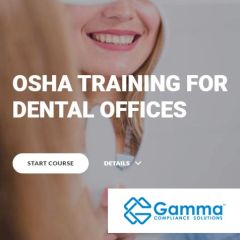 2025 OSHA Training for Dental Offices (Online)