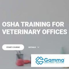 2025 OSHA Training for Veterinary and Animal Care Services (Online)