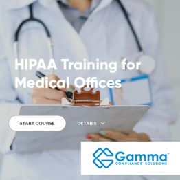 2025 HIPAA Training for Medical Offices (Online)